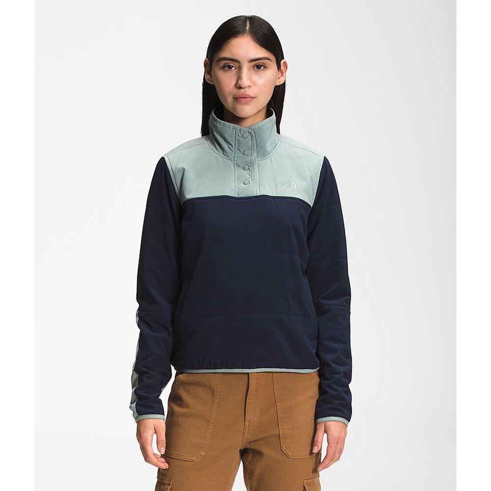 The North Face Mountain Pullover Γυναικεια Φούτερ - Σκουρο Μπλε / Ασημι Μπλε (KPTF65974)